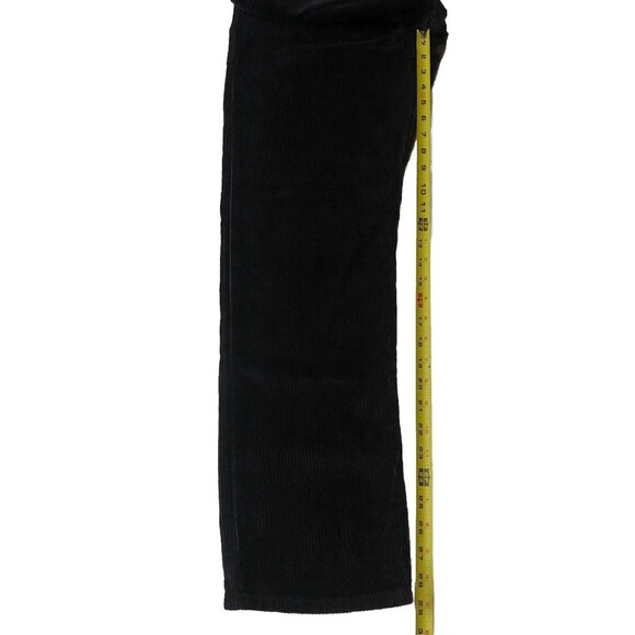 Levi's Womens Black /Dark Blue Hue Corduroy Straight Leg Pants 30x30 NWT - Picture 7 of 16